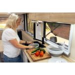 Pop Up Essentials Adjustable Colander Beige & Grey - Image 19