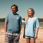 Body Glove Women's Surf Short Sleeve Tee Sky - Image 3