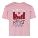 Cape Youth Girls Diamond Chill Tee Pink