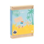 Coconut Grove 4 in 1 Travel Game Set Rainbow