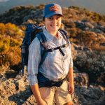 Mountain Designs Women's Katherine Long Sleeve Shirt Blue & White - Image 3