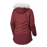 Columbia Women's Emerald Lake Parka Snow Jacket Rich Wine Heather - Image 2