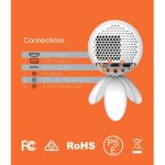 Portable HD LED Projector with Soft Screen White - Image 3