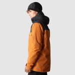 The North Face Men's Fourbarrel Tricot Jacket Leather Brown & Black - Image 5