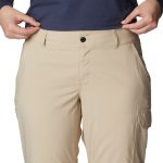 Columbia Women's Silver Ridge Utility Convertible Pants Ancient Fossil - Image 9