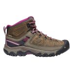 Keen Women's Targhee III Waterproof Mid Hiking Boots Weiss Boysenberry