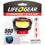 Life + Gear 500 Lumens Stormproof Headlamp Red 500 Lumens - Image 2