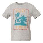 Cape Kids Boys Surf Vibe Tee Grey Merle