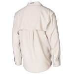 Shimano Adults' Oatmeal Vented Fishing Shirt Oatmeal - Image 4
