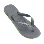 Havaianas Men's Brazil Tech Thongs Grey - Image 2