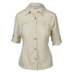 Gondwana Women's Killalea Long Sleeve Shirt Chalk - Image 4