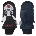 XTM Kids' Dog Puppet Mitts Black