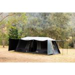 Oztrail 10 Person Fast Frame Blockout Tent Grey - Image 11