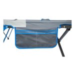 Spinifex Quick Fold Queen Camp Stretcher Blue & Grey - Image 3
