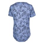 Gondwana Women's Mapleton Short Sleeve Tee Atlantic Blue & Navy - Image 2