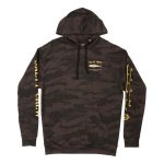 Salty Crew Bruce Fleece Hoodie Black Camo - Image 3