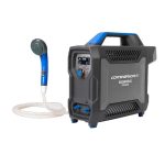 Companion Aquaheat Lithium Gas Camping Shower Grey