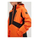 O'Neill Youth Boy's Hammer Snow Jacket Orange & Black - Image 4