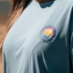 Body Glove Women's Surf Short Sleeve Tee Sky - Image 2