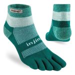 Injinji Unisex Trail Mid Mini Crew Socks Sagebrush - Image 2