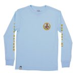 Salty Crew Deep Reach Long Sleeve Boys Tee Light Blue - Image 3