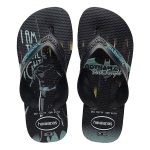 Havaianas Kids' Hero Max Thongs Black, Black and Blue - Image 3