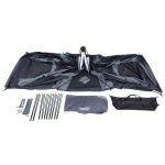 Oztrail 10 Person Fast Frame Blockout Tent Grey - Image 6