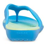 Crocs Women's Kadee II Seasonal Graphic Flip Thongs Powder Blue & Multicoloured - Image 5