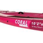 Aqua Marina Coral 10'2'' Inflatable SUP with Paddle Pink - Image 4