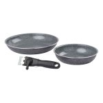 Spinifex Non-Stick Frypan Set Black - Image 2