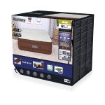 Bestway Alwayzair Fortech Double High Queen Airbed with Pump Cream Brown - Image 10