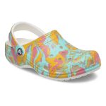 Crocs Unisex Classic Island Clogs Hyper Pink / Multi - Image 4