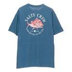 Salty Crew Men's Snap Attack Standard Short Sleeve Tee Dark Slate