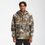 The North Face Men's PTD Antora Anorak Jacket Tan Camo