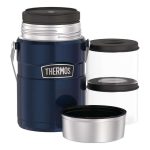 Thermos Kingâ„¢ Big Boss Stainless Steel Food Jar Navy 1.39L
