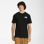 The North Face Men's Box NSE Short Sleeve Tee Black Ombre - Image 2