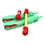 We Love Summer Inflatable Hippo Battle Joust Multicoloured - Image 3