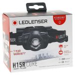 LED Lenser H15R Core Rechargeable Headlamp Black - Image 7