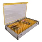Plano Edge Master Crank Small Tackle Tray Yellow & Grey