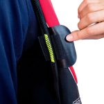 Burke Marine Adult Navigator 150N Manual Inflatable PFD Lifejacket with Harness Red & Blue - Image 4