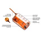 Ampfibian RVPlus 15A to 10A Caravan Power Adaptor Orange - Image 5