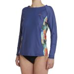 O'Neill Women's Moana Long Sleeve Rash Vest Susie Stripe - Image 2