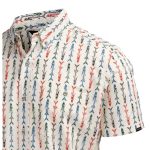 Mountain Designs Men's Tonga Short Sleeve Shirt Egret - Image 4