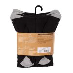 Cape Everyday 10 Pack Crew Socks Black 6-12 - Image 3