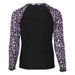 Body Glove Youth Girls Floral Long Sleve Rash Vest Floral - Image 2