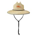 G.Loomis Sunseeker Leather Patch Straw Hat Straw Leather Patch Olive