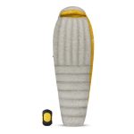 Sea To Summit Spark III Ultralight -8° Sleeping Bag Regular Cream Dark Grey & Yellow - Image 3