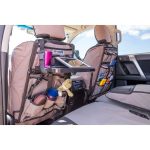 MSA 4X4 Seat Organiser With Drop Down Table Black