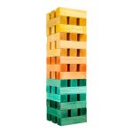 Coconut Grove Mega Jumbling Tower Tropicool Game Multicoloured