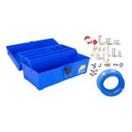 Plano 2100 Series 100 Piece Kids Tackle Kit Blue